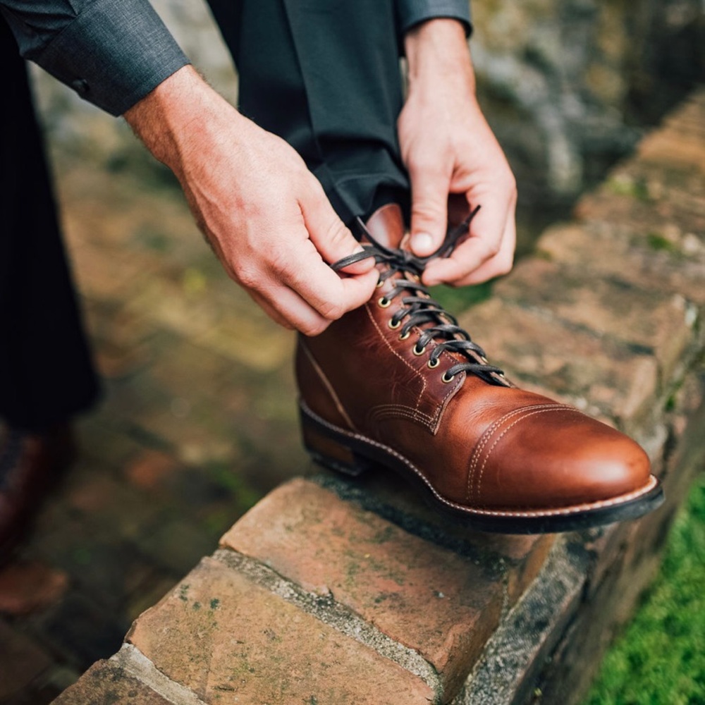 “Captain” Leather Boots